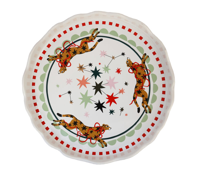 Kleine Taartstandaard Luipaarden en Sterren