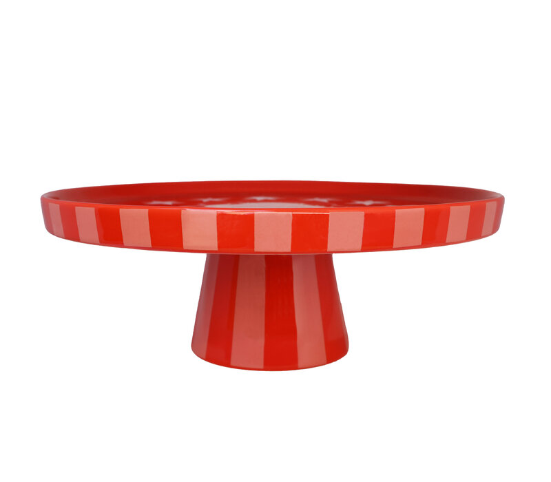 Large Cake Stand Candy Cane