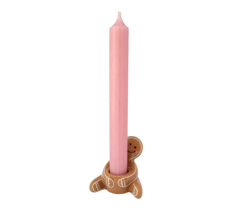 Candleholder Gingerbread Man