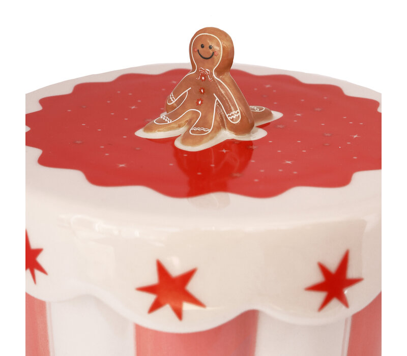 Jar Gingerbread Man