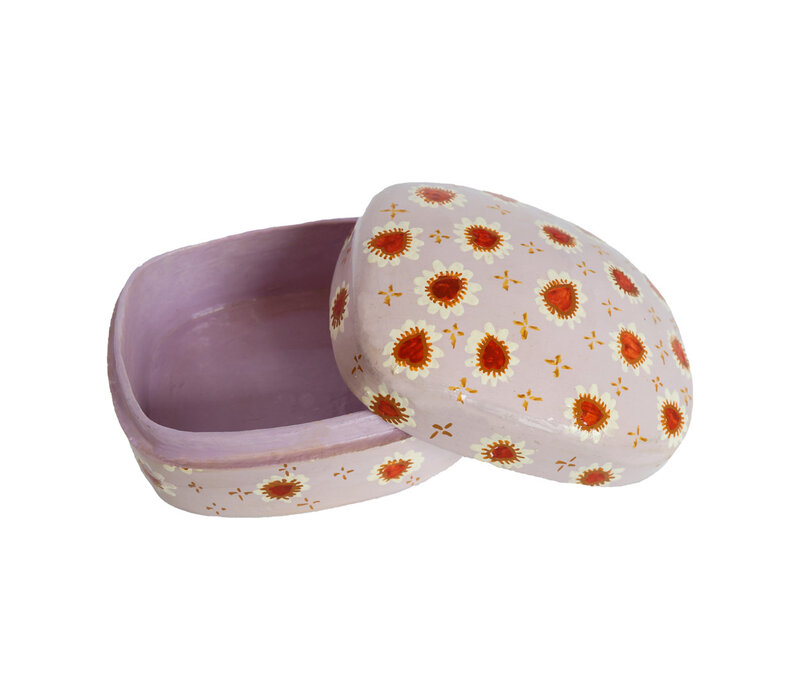 Large Rectangular Hearts Box