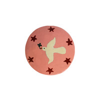 Medium Doosje Roze met Witte Duif