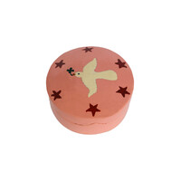 Medium Doosje Roze met Witte Duif