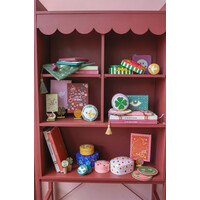 Medium Round Yellow Dove White Box