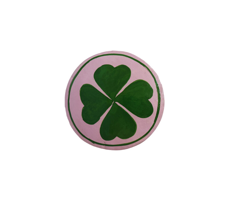 Medium Round Lucky Clover Box