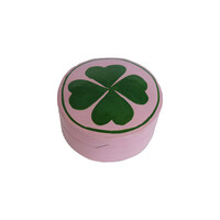 Medium Round Lucky Clover Box