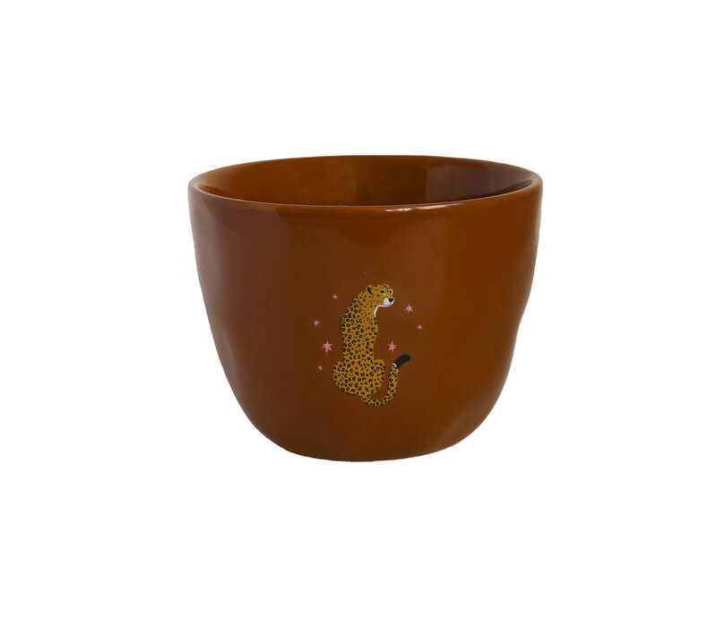 Grote Bruine Kop Luipaard