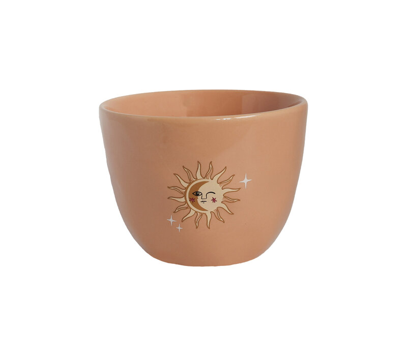 Large Peach Cup Sun