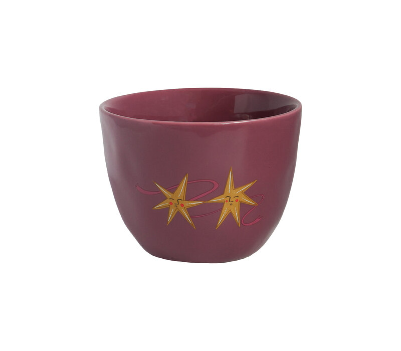 Large Purple Cup Star Couple