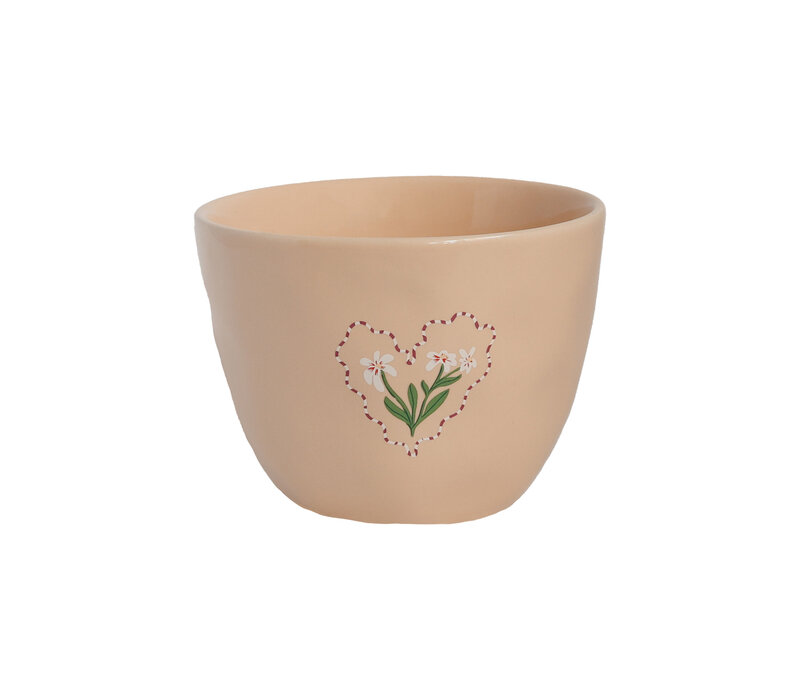 Large Sand Cup Flower Heart