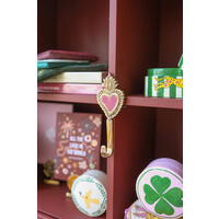 Hook Brass Heart Fire