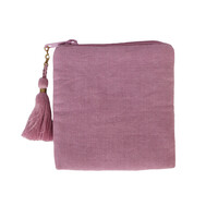 Vierkante Etui Smiley Pink