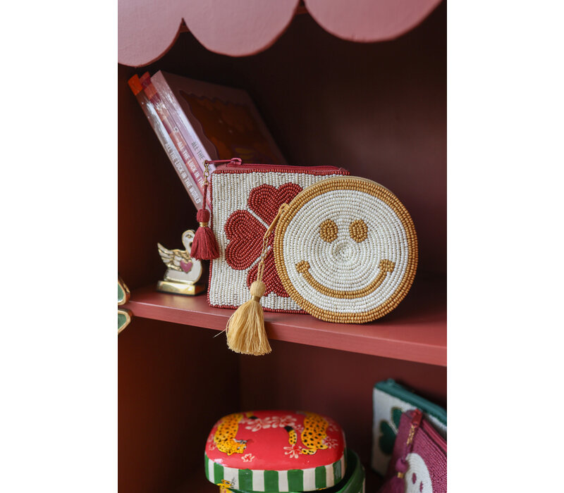 Round Pouch Smiley