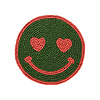 All the Luck in the World Coaster Green Smiley Pink Eyes