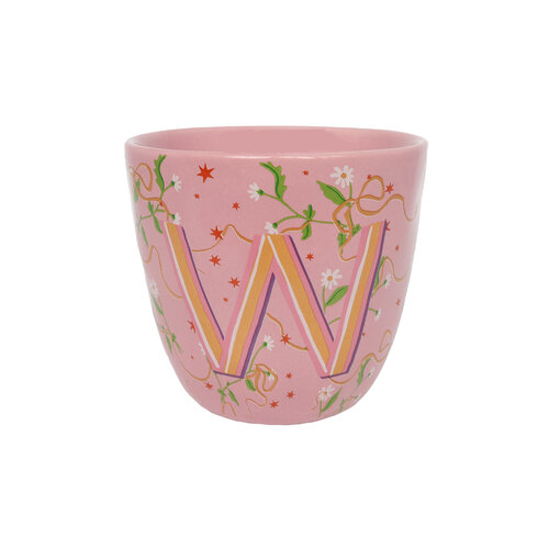 Cup Letter W 