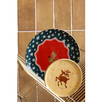 Plate Leopard and Bow