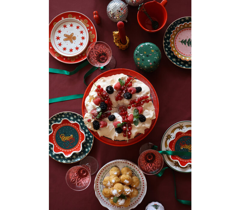 Serving Plate Gingerbread Man