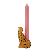 Candleholder Leopard