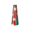 All the Luck in the World Small Vase Stripes and Stars