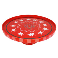 Large Cake Stand Candy Cane
