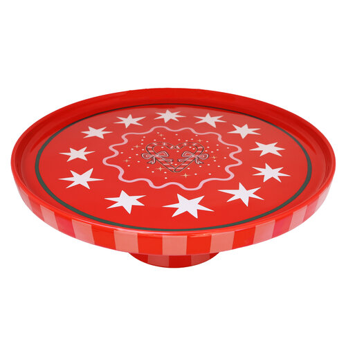 Large Cake Stand Candy Cane 