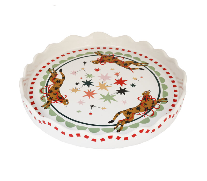 Kleine Taartstandaard Luipaarden en Sterren