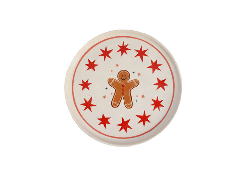 All the Luck in the World Serveerbord Gingerbread Man