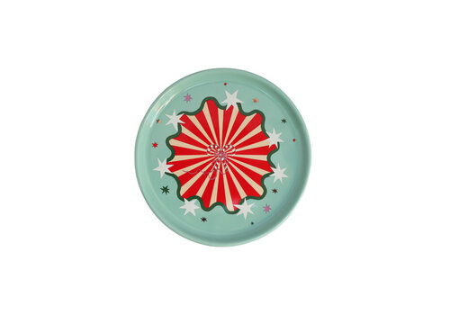 All the Luck in the World Small Plate Candy Cane