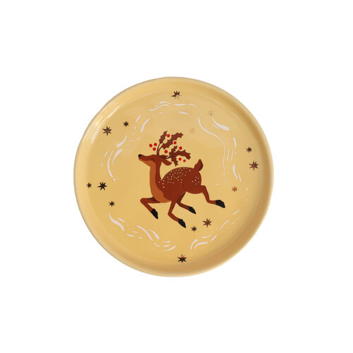 Small Plate Reindeer 