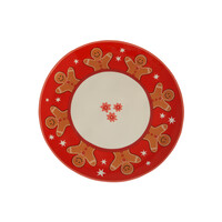 Plate Gingerbread Man