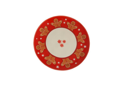 All the Luck in the World Plate Gingerbread Man