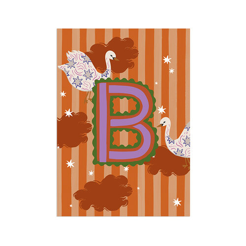 Kaart Monogram - B 