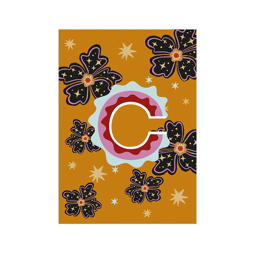 Kaart Monogram - C 