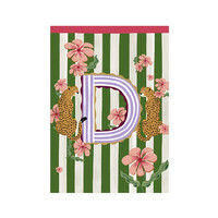 Card Monogram - D