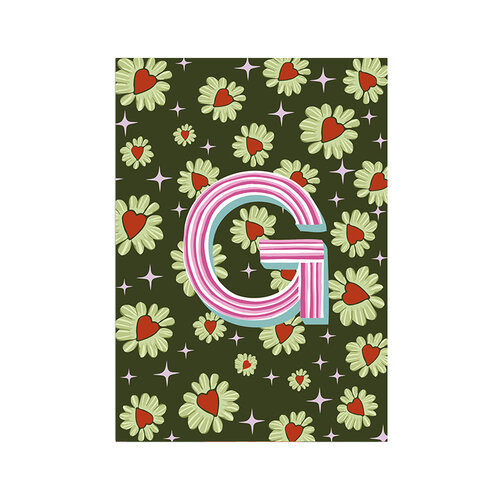 Kaart Monogram - G 