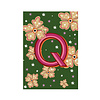 All the Luck in the World Card Monogram - Q