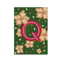 Card Monogram - Q