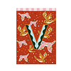 Card Monogram - V