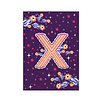 All the Luck in the World Card Monogram - X