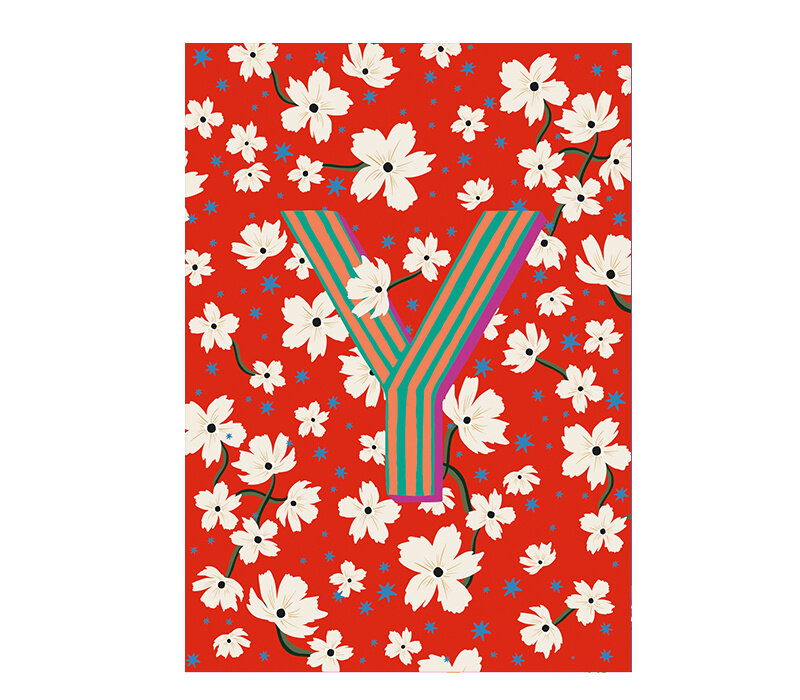 Kaart Monogram - Y