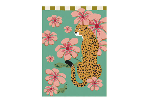 All the Luck in the World Card - Leopard