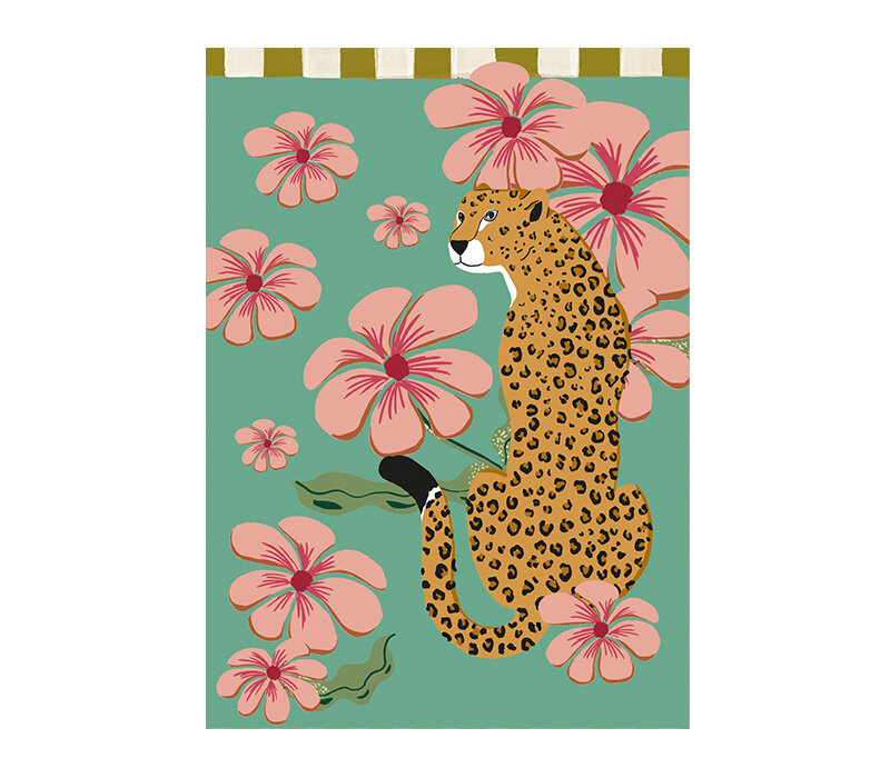 Card - Leopard