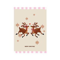 Card - Merry Christmas Deers