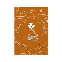 Kaart - Happy New Year Vogel