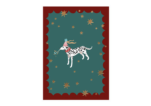 All the Luck in the World Card - Dalmatian