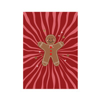Card - Gingerbread Man