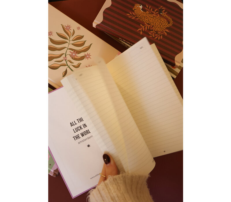 Notebook Orange Flowers