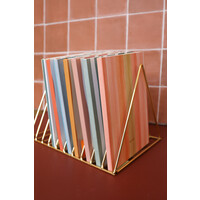 Klein Notitieboekje Journal met Strepen Oranje Wit