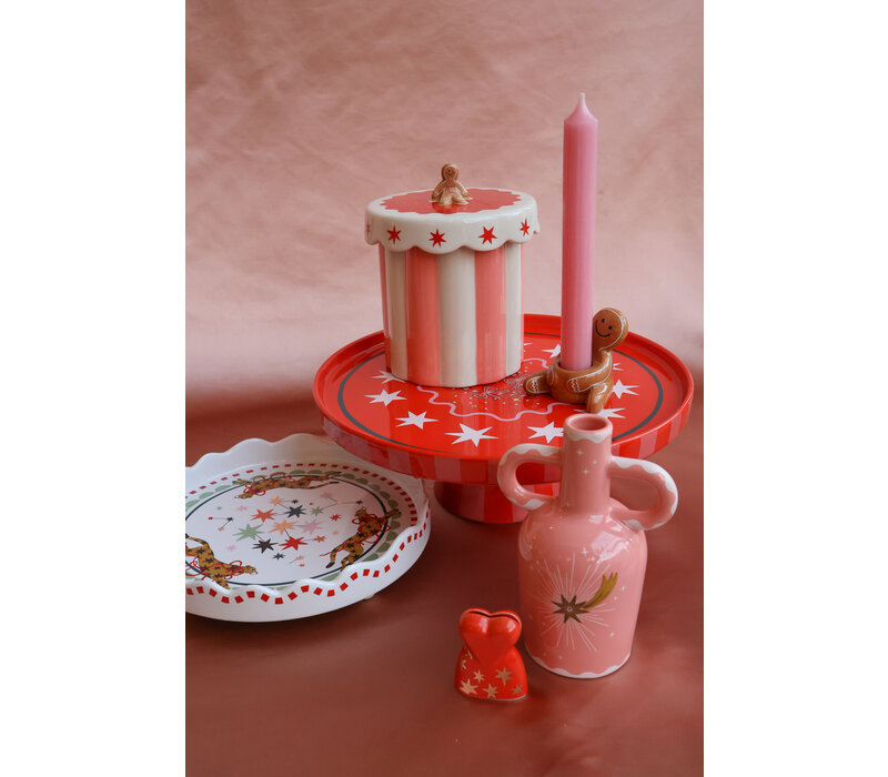 Large Cake Stand Candy Cane
