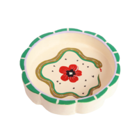 Bowl with Snake and Flower